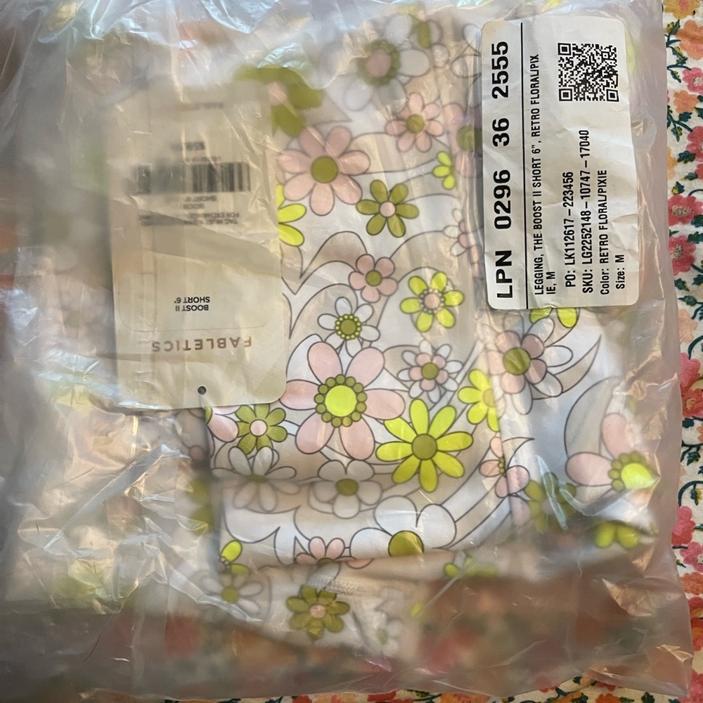 Fabletics Floral Leggings, short leg